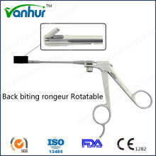 Instrumentos de Sinuscopia Back Biting Rotable Rongeur Forceps